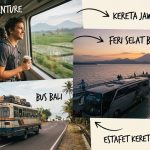 Overland Jawa-Bali: Petualangan Darat Estafet Kereta dan Bus