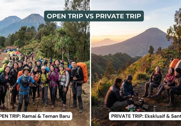 Open Trip vs Private Trip