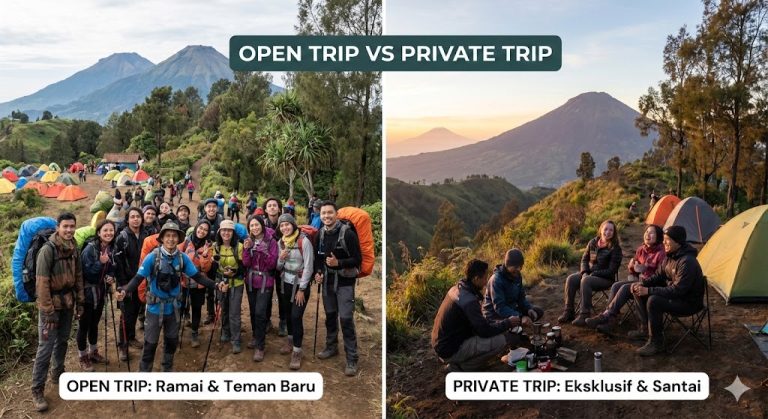 Open Trip vs Private Trip