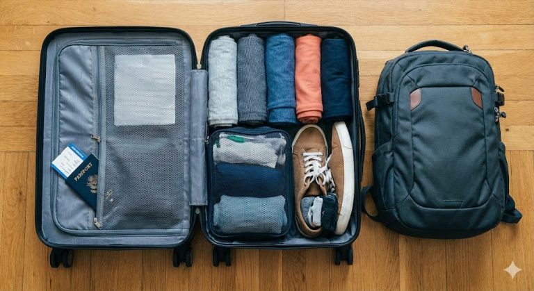 cara packing koper kabin