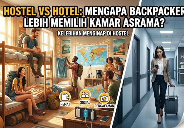 Kelebihan menginap di hostel