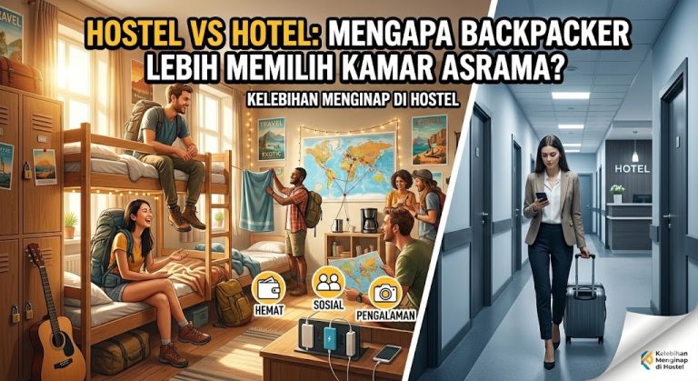 Kelebihan menginap di hostel