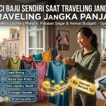 Tips Mencuci Baju Sendiri Saat Traveling Jangka Panjang