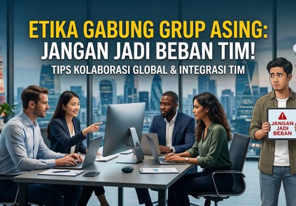 Etika Gabung Grup Asing: Jangan Jadi Beban Tim!