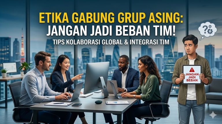 Etika Gabung Grup Asing: Jangan Jadi Beban Tim!