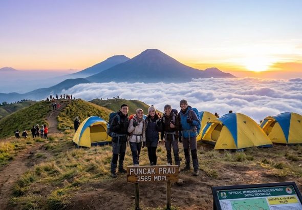 Rincian Biaya Open Trip Gunung Prau 2026 (Start Jakarta)