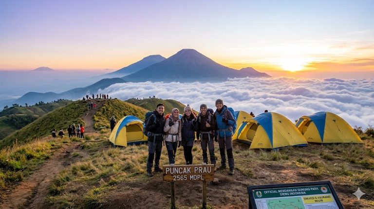 Rincian Biaya Open Trip Gunung Prau 2026 (Start Jakarta)